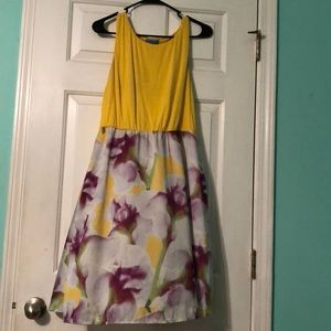 Floral pattern dress